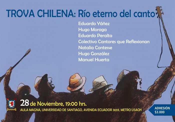 Encuentro “Trova chilena: río eterno del canto” reúne a importantes exponentes del canto popular Encuentro “Trova chilena: río eterno del canto” reúne a importantes exponentes del canto popular