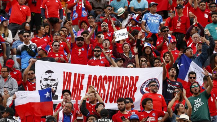 La Roja es la selección más sancionada del mundo por la FIFA La Roja es la selección más sancionada del mundo por la FIFA