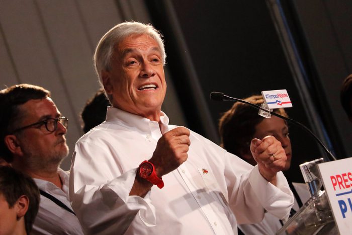 Piñera recuerda que resultó electo en 2010 pese a que la izquierda le sacó ventaja de 10 puntos en primera vuelta Piñera recuerda que resultó electo en 2010 pese a que la izquierda le sacó ventaja de 10 puntos en primera vuelta