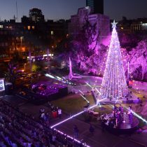 Enel Chile enciende primer árbol de Navidad iluminado 100% con energía renovable