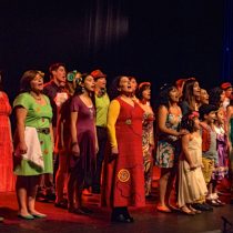 Homenaje a Violeta Parra de Coro Ciudadano en Parque Cultural de Valparaíso
