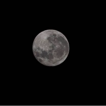 Super luna en Concón