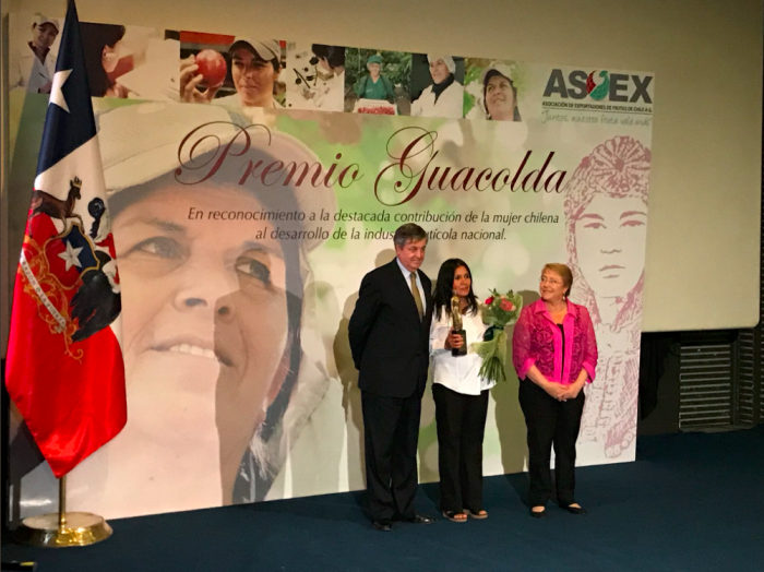 Premio Guacolda distingue a mujeres de la industria frutícola