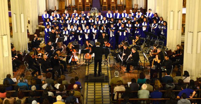Concierto de Navidad Orquesta Clásica y Coro U. de Santiago en Aula Magna USACH