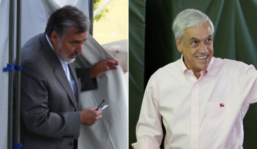 Lanzan huevos a Guillier y lienzo acusa de ladrón a Piñera: los incidentes aislados que marcan la votación de los candidatos Lanzan huevos a Guillier y lienzo acusa de ladrón a Piñera: los incidentes aislados que marcan la votación de los candidatos