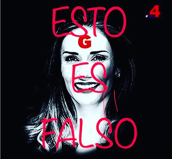 Carolina de Moras se molesta por uso de su imagen en campaña política Carolina de Moras se molesta por uso de su imagen en campaña política