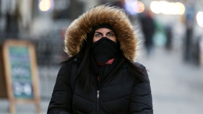 Más frío que en el Polo Norte: 3 récords que rompieron las extremas temperaturas que golpean a Estados Unidos