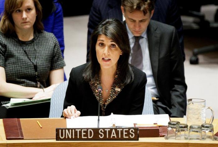 EE.UU. veta resolución en la ONU contra la decisión de Trump sobre Jerusalén EE.UU. veta resolución en la ONU contra la decisión de Trump sobre Jerusalén