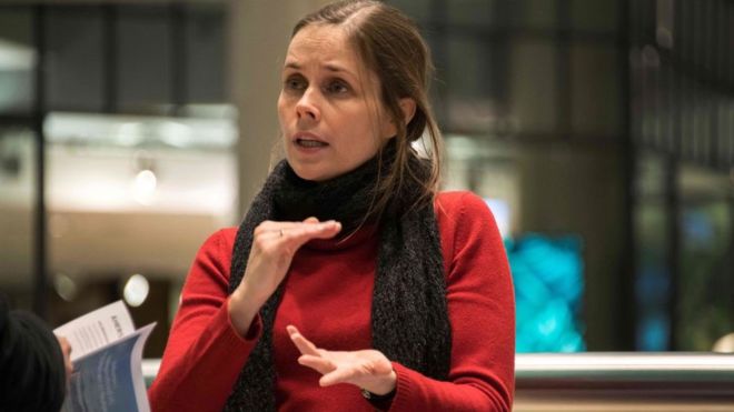 Quién es Katrín Jakobsdóttir, la feminista de 41 años que se impuso como primera ministra de Islandia con el ambientalista Partido Verde Quién es Katrín Jakobsdóttir, la feminista de 41 años que se impuso como primera ministra de Islandia con el ambientalista Partido Verde