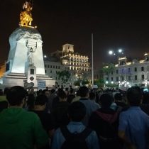 [VIDEOS] Peruanos salen a la calle a protestar el indulto humanitario a Alberto Fujimori
