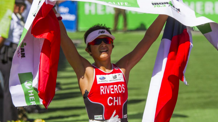 Bárbara Riveros logra tetracampeonato del Ironman de Pucón Bárbara Riveros logra tetracampeonato del Ironman de Pucón