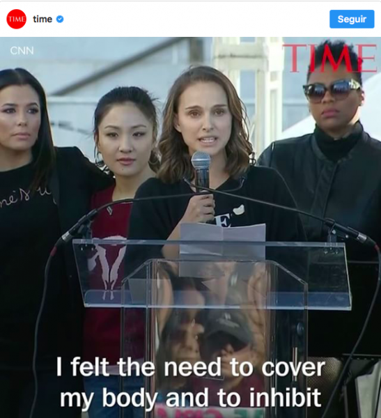 Natalie Portman: “Viví un ambiente de terrorismo sexual con 13 años” Natalie Portman: “Viví un ambiente de terrorismo sexual con 13 años”