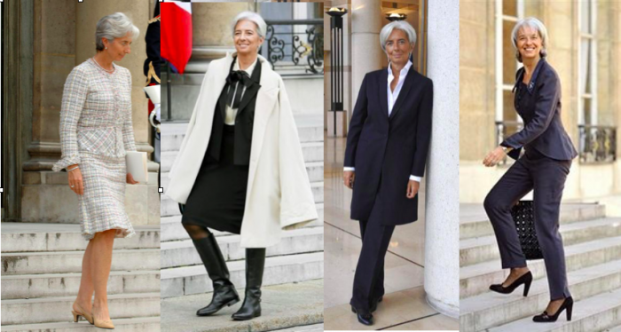 El buen vestir en la mujer de derechas y su poder en política: Christine Lagarde