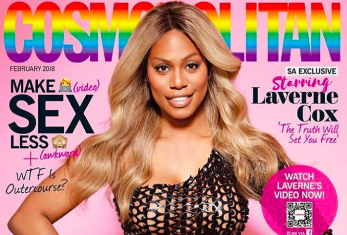 Más logros para Laverne Cox: actriz de Orange is The New Black es la primera mujer trans en la portada de Cosmopolitan Más logros para Laverne Cox: actriz de Orange is The New Black es la primera mujer trans en la portada de Cosmopolitan