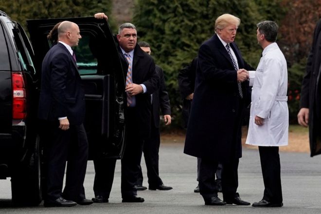 Donald Trump «no tiene problemas cognitivos», según el médico de la Casa Blanca Donald Trump