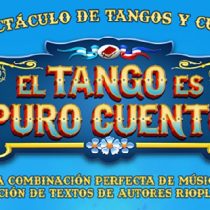 Musical «El tango es puro cuento» en Palacio Rioja, Viña del mar