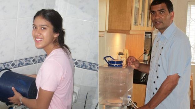 «Mi esposa ya ni se ducha»