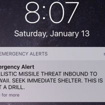 [VIDEO] Falsa alerta de misiles desata el pánico en Hawaii
