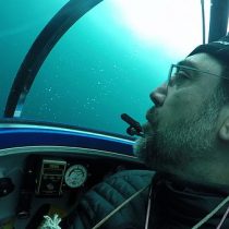 Javier Bardem desciende al fondo del océano Antártico en un submarino científico de Greenpeace para pedir su protección