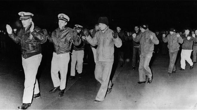 Así fue hace medio siglo la «humillante» captura por parte de Corea del Norte del USS Pueblo, el único buque militar de EE.UU. que sigue en manos de otro país Así fue hace medio siglo la