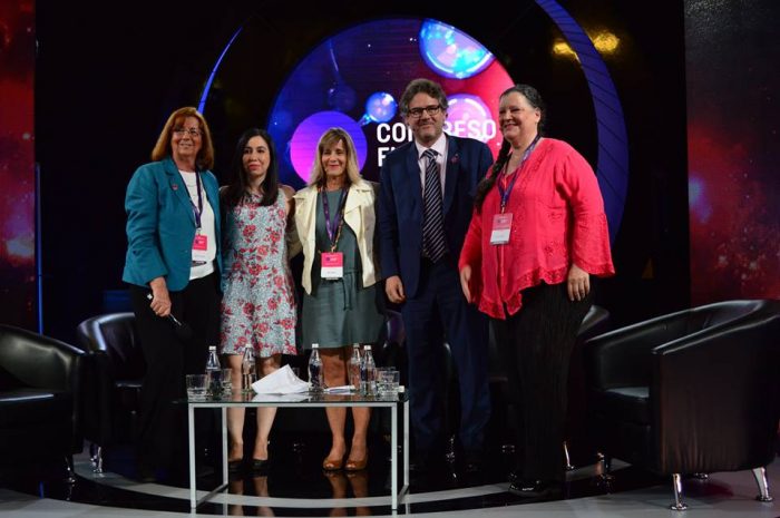 En Congreso Futuro UNESCO anunció proyecto SAGA, que busca mejorar la situación de las mujeres en relación a la brecha de género en los ámbitos de la ciencia En Congreso Futuro UNESCO anunció proyecto SAGA, que busca mejorar la situación de las mujeres en relación a la brecha de género en los ámbitos de la ciencia