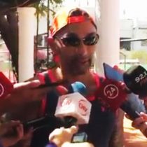 [VIDEO] Chino Rios vs los periodistas, round 2: el grosero insulto 