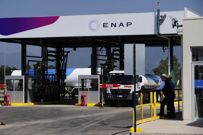 Enap inaugura nuevo Patio de Carga para distribución de combustibles en San Fernando Enap inaugura nuevo Patio de Carga para distribución de combustibles en San Fernando