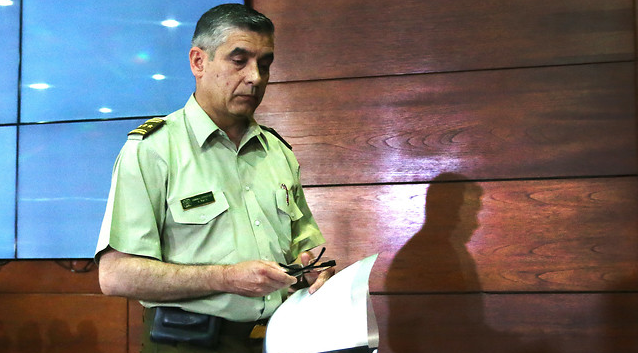 Carabineros defiende Operación Huracán: «el Ministerio Público no hace más que amparar a aquellas personas que se han dedicado a causar miedo Carabineros defiende Operación Huracán:
