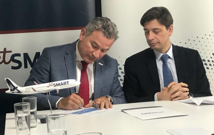 JetSMART concreta orden de compra con Airbus por 76 aviones nuevos, la mayor realizada por una aerolínea chilena JetSMART concreta orden de compra con Airbus por 76 aviones nuevos, la mayor realizada por una aerolínea chilena