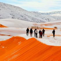 Nieve en el Sahara: ¿Quién dijo que no existe el cambio climático?