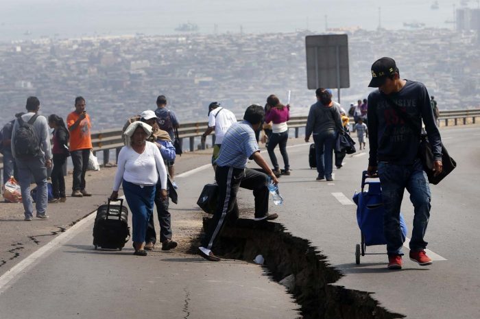 A Chile se le mueve bastante el piso: tuvo 8.094 temblores en 2017 A Chile se le mueve bastante el piso: tuvo 8.094 temblores en 2017