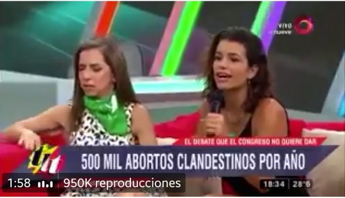 La aplaudida respuesta de una joven argentina que se realizó un aborto a hombre que la cuestionaba