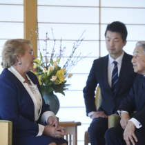 Emperador de Japón recibe a la Presidenta Bachelet