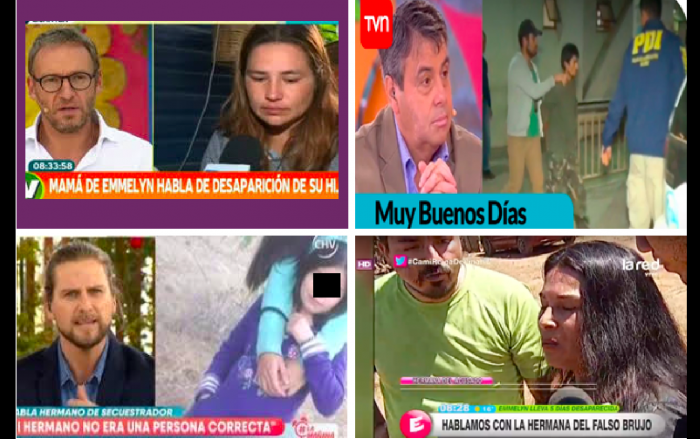 CNTV advierte a canales de TV sobre tratamiento del caso de niña secuestrada en Licantén