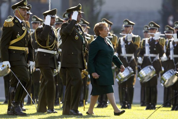 Crisis policial, el peor legado de Michelle Bachelet