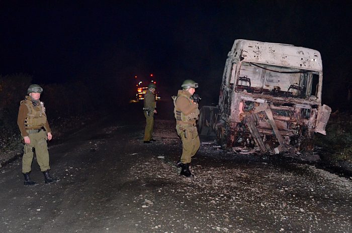 Fiscal de Mariquina confirma inconsistencias en informes de Carabineros por la quema de 29 camiones