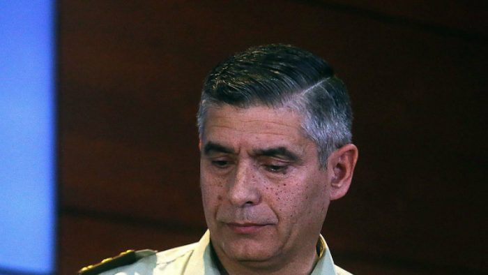 General Blu se toma descanso en medio de investigaciones por montaje de pruebas en Carabineros General Blu se toma descanso en medio de investigaciones por montaje de pruebas en Carabineros