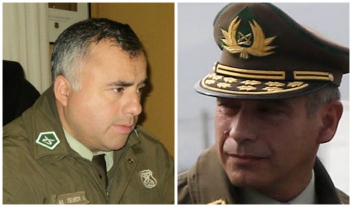 Generales Gonzálo Blu y Marcelo Teuber declaran como imputados en Operación Huracán