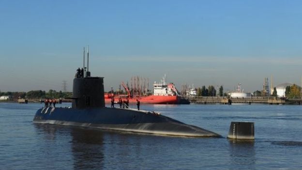 Argentina: familiares del submarino desaparecido piden donaciones para seguir con la búsqueda