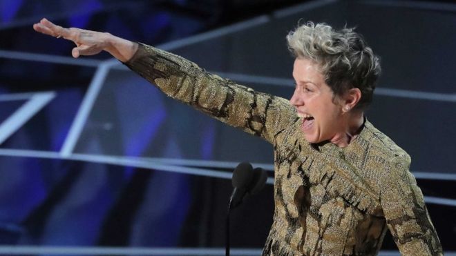 “Todas tenemos historias que contar”: el poderoso discurso de Frances McDormand, ganadora a mejor actriz en los Oscar 2018 “Todas tenemos historias que contar”: el poderoso discurso de Frances McDormand, ganadora a mejor actriz en los Oscar 2018