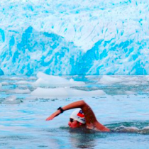 Sirena del hielo: Bárbara Hernández llega al primer lugar en ranking mundial de natación en aguas gélidas