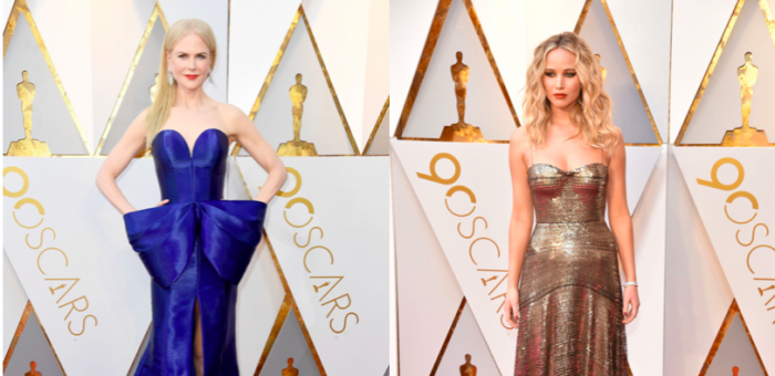 Nicole Kidman o Jennifer Lawrence: ¿Quién marcó más tendencia en la alfombra roja de los Oscar 2018? Nicole Kidman o Jennifer Lawrence: ¿Quién marcó más tendencia en la alfombra roja de los Oscar 2018?