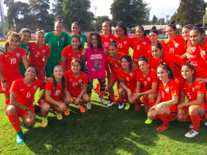 Krespita Rodríguez le entrega todo su apoyo a la selección femenina ad portas de la Copa América Krespita Rodríguez le entrega todo su apoyo a la selección femenina ad portas de la Copa América