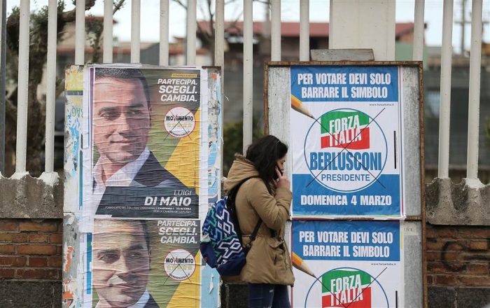 Italia va a las urnas con dos fuerzas populistas liderando las encuestas y la estabilidad de la Unión Europea en juego Italia va a las urnas con dos fuerzas populistas liderando las encuestas y la estabilidad de la Unión Europea en juego