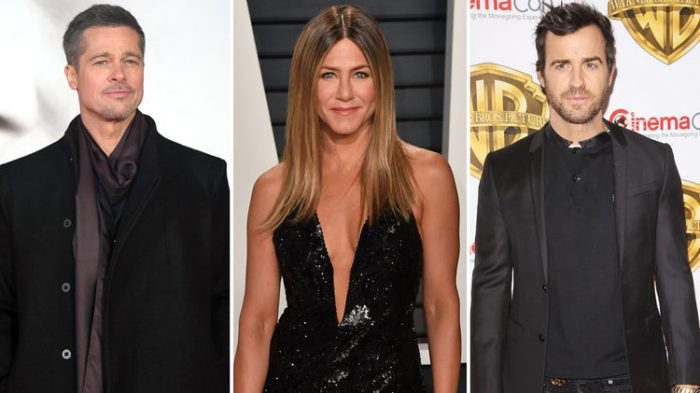 Justin Theroux luego de separarse de Jennifer Aniston niega celos por Brad Pitt Justin Theroux luego de separarse de Jennifer Aniston niega celos por Brad Pitt