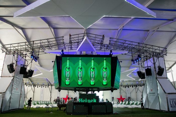 La semifinal de la Liga de Campeones se vivió con Heineken en Champions Live in Chile La semifinal de la Liga de Campeones se vivió con Heineken en Champions Live in Chile