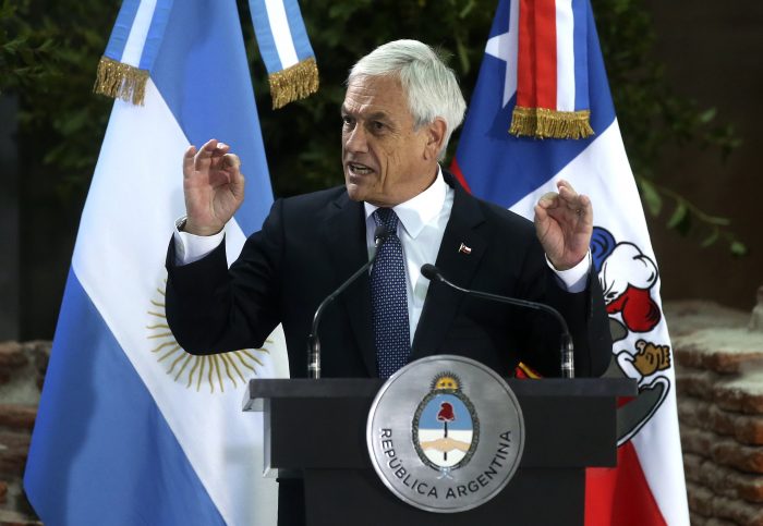 Piñera en visita oficial a Buenos Aires: «Las inversiones de Argentina en Chile no alcanzan los mil millones de dólares» Piñera en visita oficial a Buenos Aires: