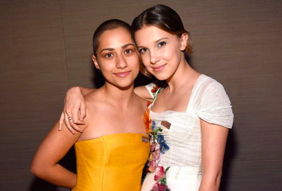 El hermoso encuentro entre Millie Bobby Brown y Emma Gonzalez El hermoso encuentro entre Millie Bobby Brown y Emma Gonzalez