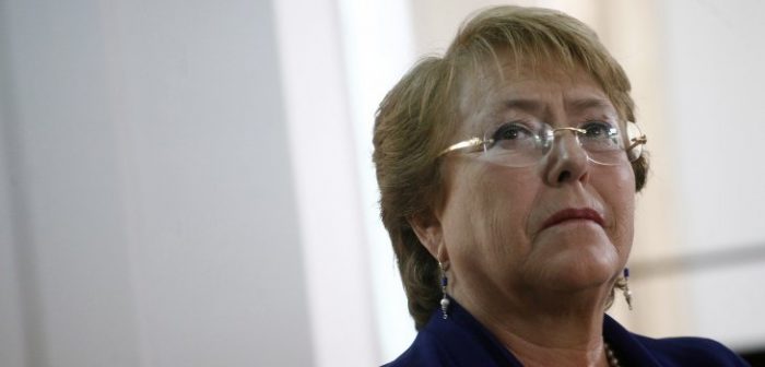 Bachelet acusa al gobierno de Piñera de 