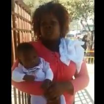 [VIDEO] Joven haitiana denuncia grave golpiza que sufrió junto a su bebé: 